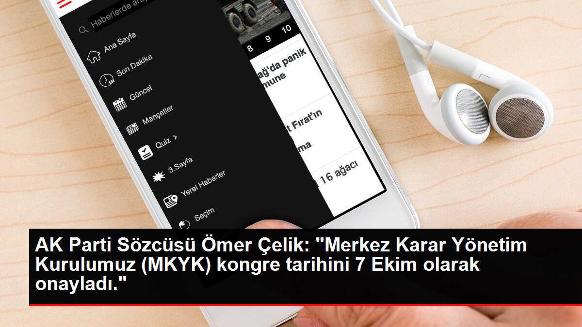 AK Parti Sözcüsü Çelik, MKYK toplantısının ardından açıklamalarda bulundu: (1)