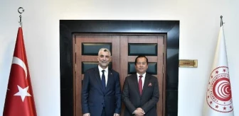 Ticaret Bakanı Ömer Bolat, Endonezya Büyükelçisi ile görüştü