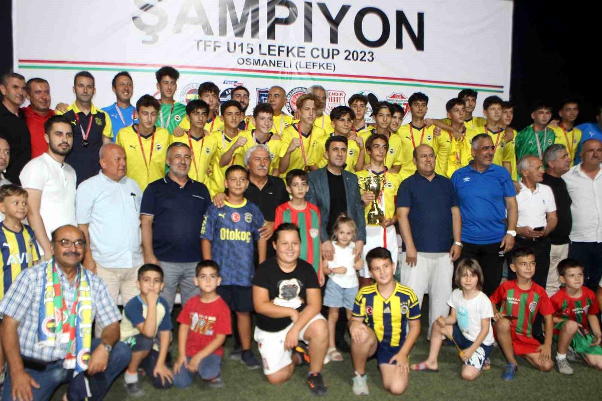 Fenerbahçe, Lefke Cup U15 Turnuvasını Kazandı