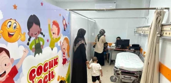 Adıyaman'ın Kahta Devlet Hastanesi'nde Çocuk Acil Servisi Açıldı