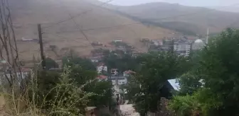 Yahyalı'da sağanak ve dolu etkili oldu