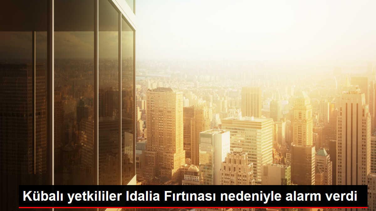 Kübalı yetkililer Idalia Fırtınası nedeniyle alarm verdi