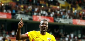 Kayserispor'un Senegalli futbolcusu Mame Baba Thiam ligdeki 2. golünü attı