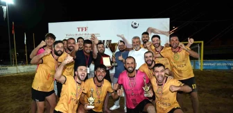 Türkiye Plaj Futbol Ligi Manavgat Etabı Şampiyonu Belli Oldu