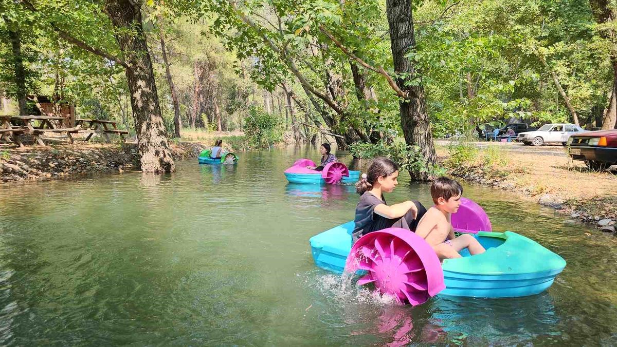 Aydın'da tatilcilerin yeni rotası mesire alanları oldu