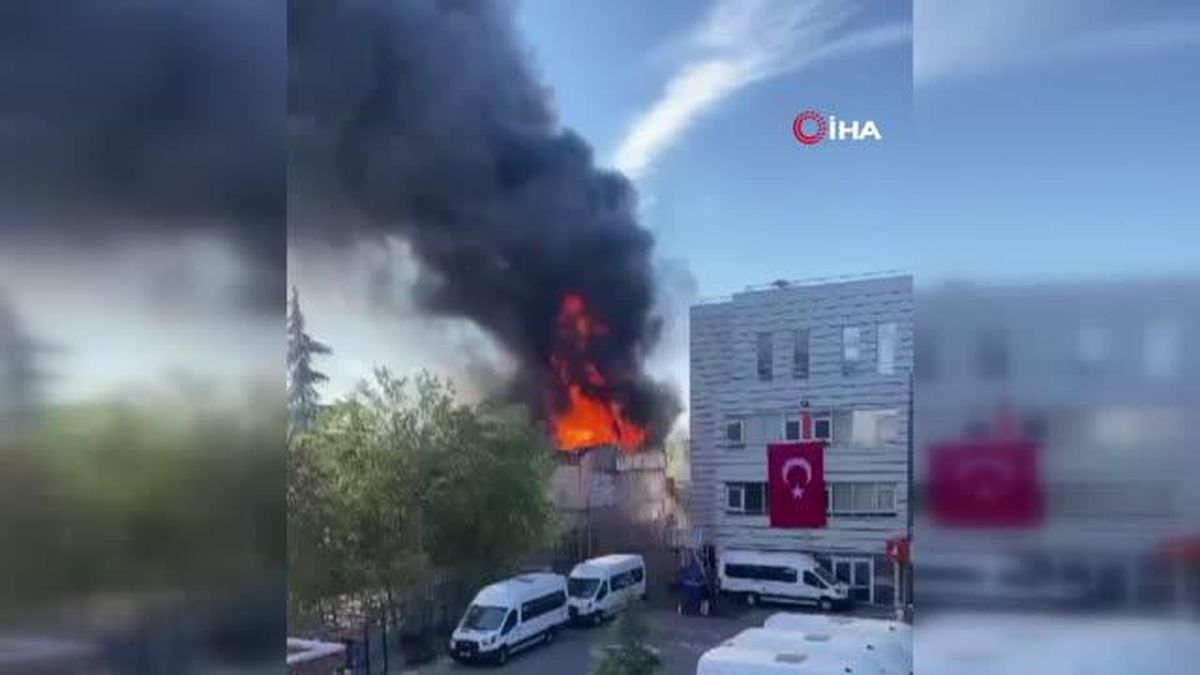 Tokat'ta çıkan yangında bir ev kullanılamaz hale geldi