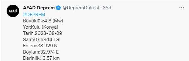 BUGÜN DEPREM NEREDE OLDU, kaç şiddetinde? Ankara'da deprem oldu mu? 29 Ağustos son depremler Kandilli Rasathanesi! BUGÜN DEPREM NEREDE OLDU, kaç şiddetinde? Ankara'da deprem oldu mu? 29 Ağustos son depremler Kandilli Rasathanesi!