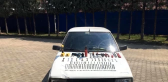 Bursa'da Jandarma Ekipleri Trafik Levhalarını Çalan Hırsızları Yakaladı