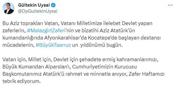 Büyük Taarruz'u anmayan Kılıçdaroğlu eleştirilerin odağında