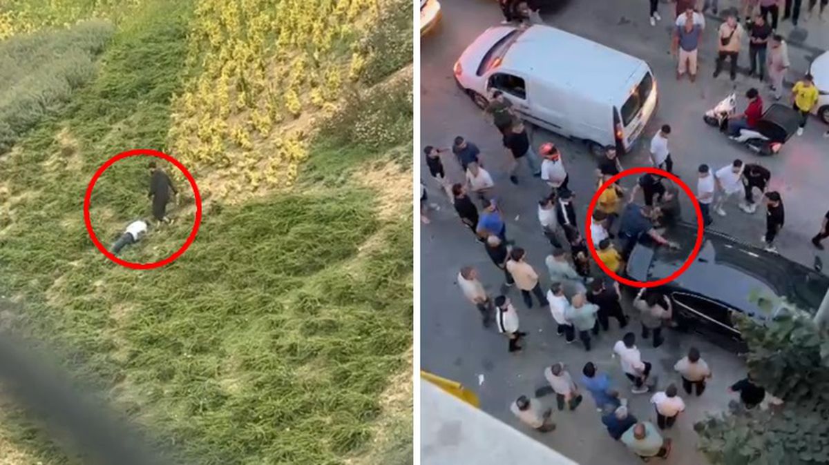Magandalar yine iş başında! Kameralar iki olayı da saniye saniye kaydetti