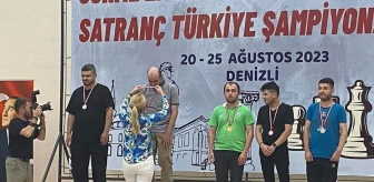 Nilüfer Belediyesi GESK Görme Engelliler Türkiye Satranç Şampiyonası'nda başarıya imza attı