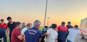 Nusaybin'de Otomobil Devrildi, 5 Kişi Yaralandı