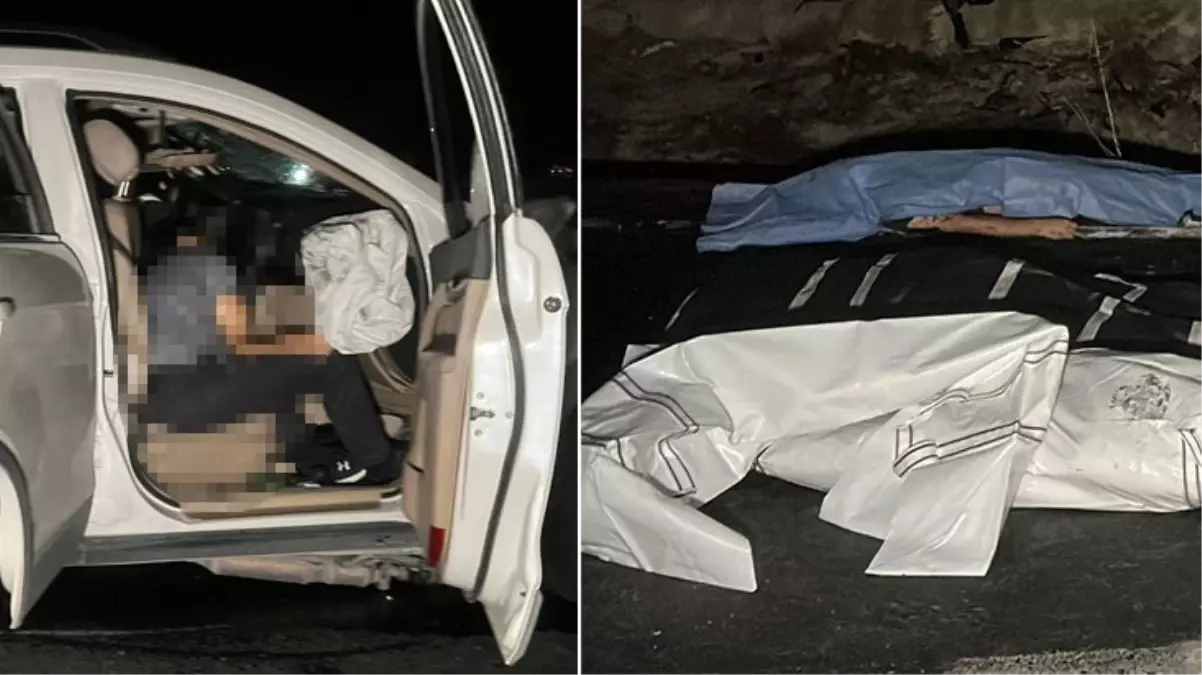 Otomobil ile cipin çarpıştığı feci kazada 4 kişi can verdi