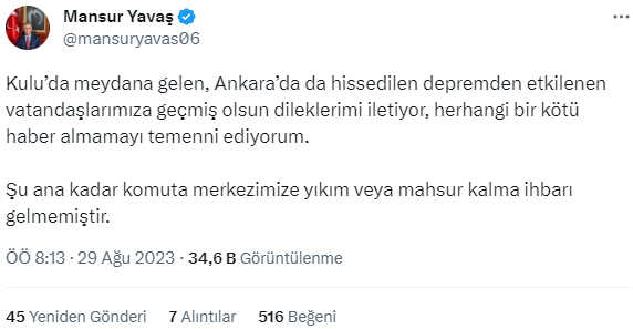 Son Dakika: Konya'nın Kulu ilçesinde 4.8 büyüklüğünde deprem Son Dakika: Konya'nın Kulu ilçesinde 4.8 büyüklüğünde deprem