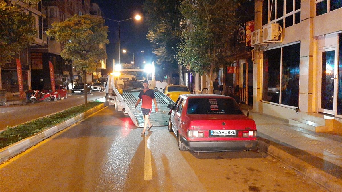 Çorum'da kaza yapan ehliyetsiz sürücüye 12 bin lira ceza uygulandı