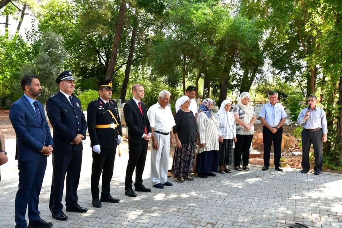 Köyceğiz'de şehitler dualarla yad edildi