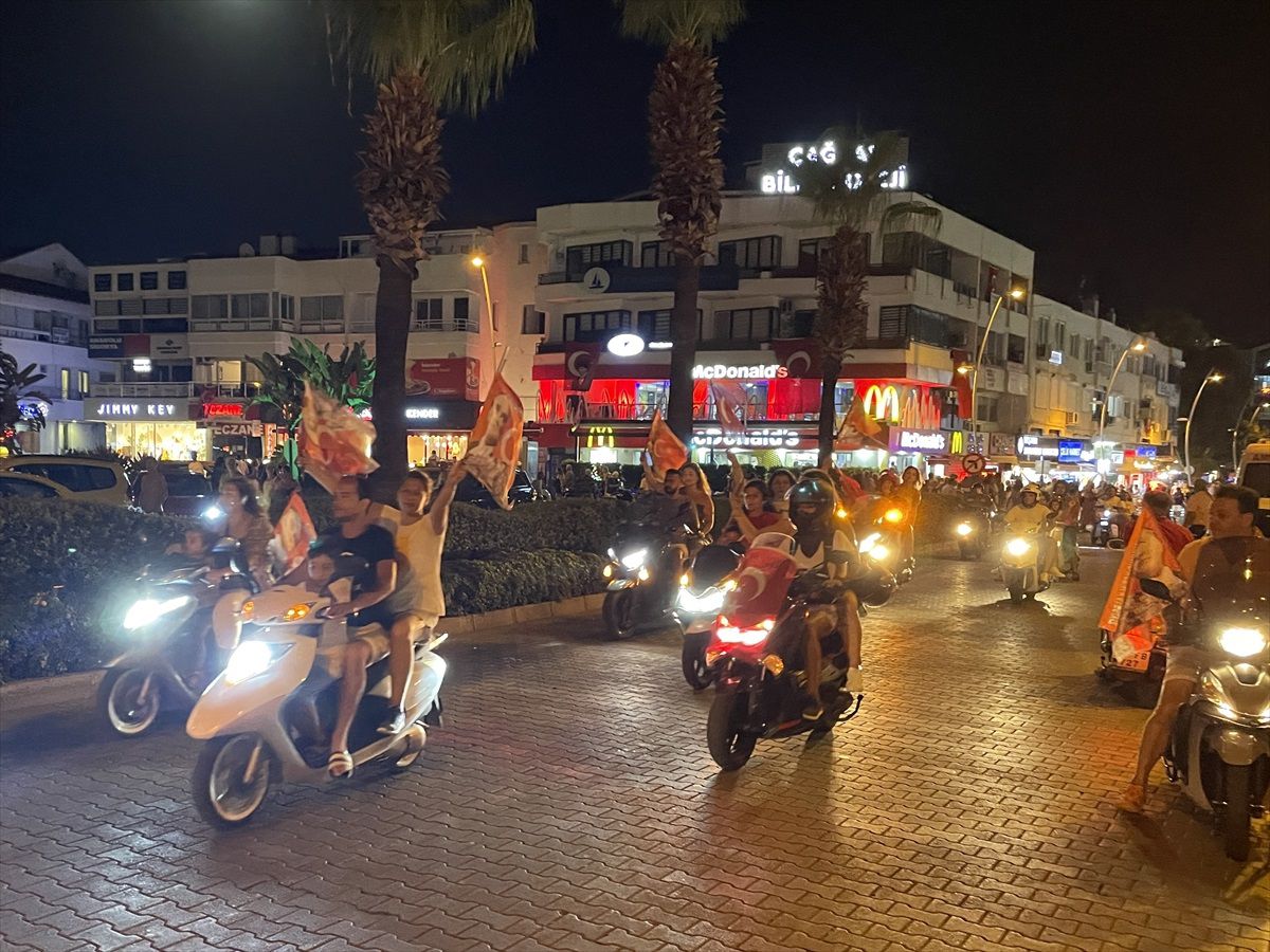 Muğla'da 30 Ağustos Zafer Bayramı kutlamaları