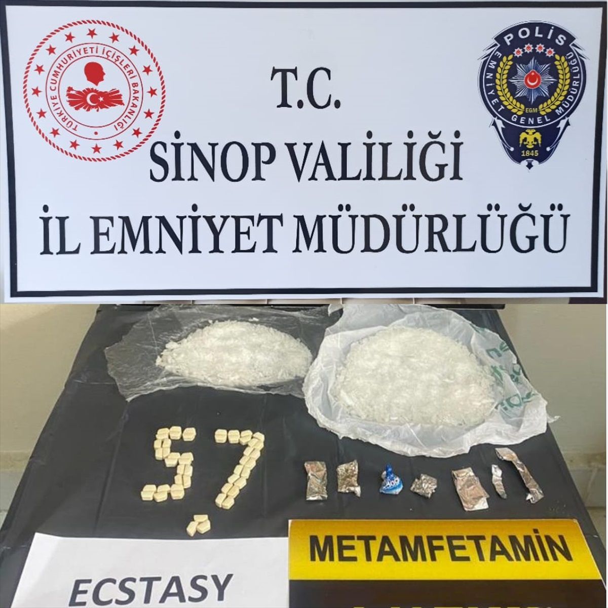 Sinop'ta Uyuşturucu Operasyonu: 3 Kişi Gözaltına Alındı