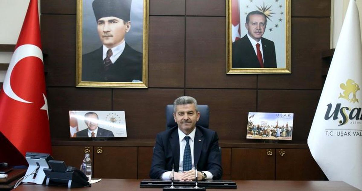 Uşak Valisi Ergün'ün 30 Ağustos Zafer Bayramı mesajı
