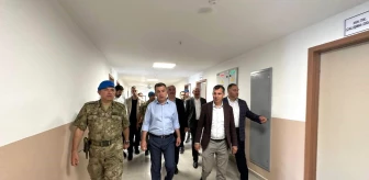 Bayburt Valisi Mustafa Eldivan, Arpalı Beldesi'nde yatırım alanlarını dolaştı, esnafları ziyaret etti