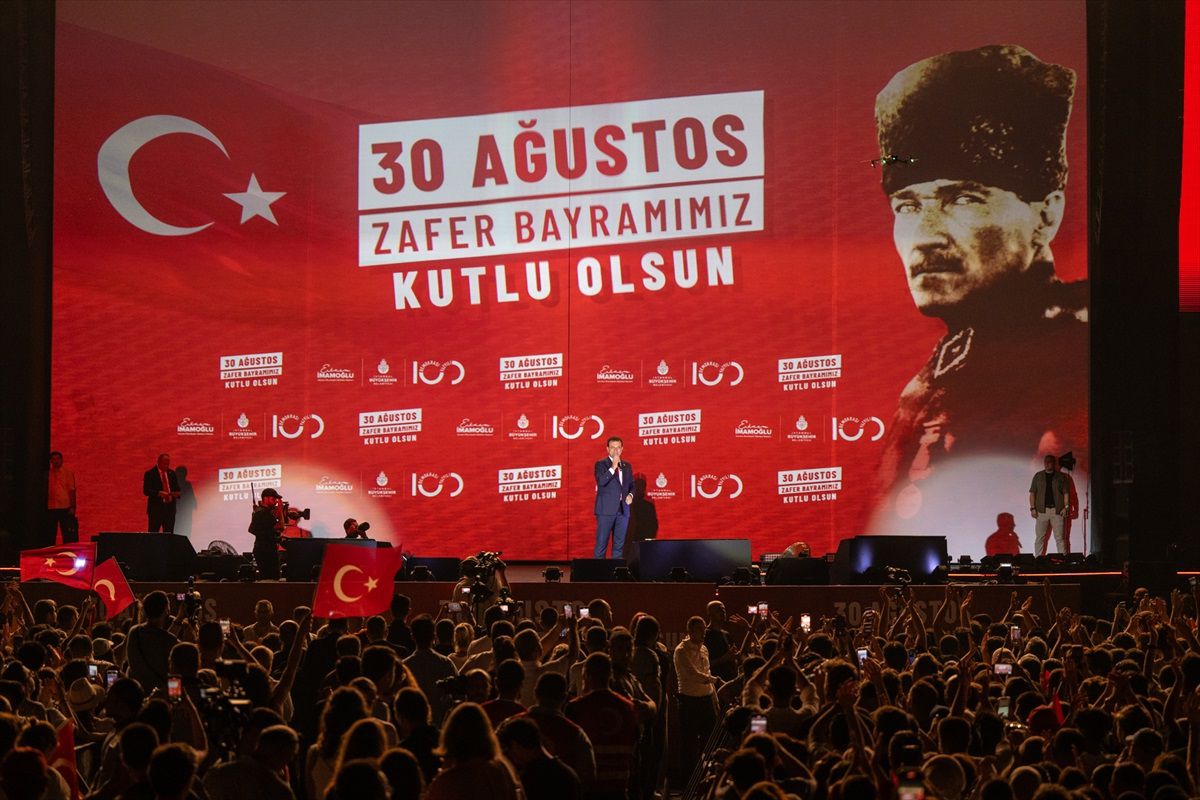 İBB, 30 Ağustos Zafer Bayramı'nı kutladı