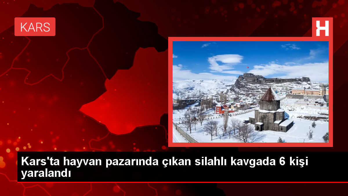 Kars'ın Selim ilçesinde silahlı kavga: 2'si ağır 6 yaralı