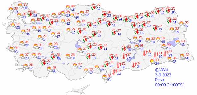 Marmara'nın kuzeydoğusunda kuvvetli gök gürültülü yağış uyarısı Marmara'nın kuzeydoğusunda kuvvetli gök gürültülü yağış uyarısı