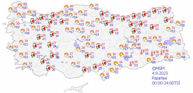 Marmara'nın kuzeydoğusunda kuvvetli gök gürültülü yağış uyarısı Marmara'nın kuzeydoğusunda kuvvetli gök gürültülü yağış uyarısı