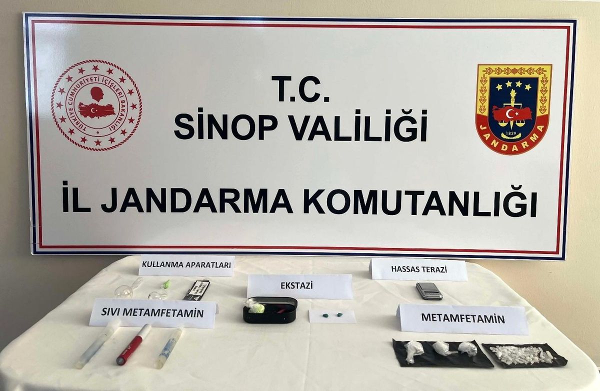 Sinop'ta Uyuşturucu Operasyonu: 2 Şüpheli Gözaltına Alındı