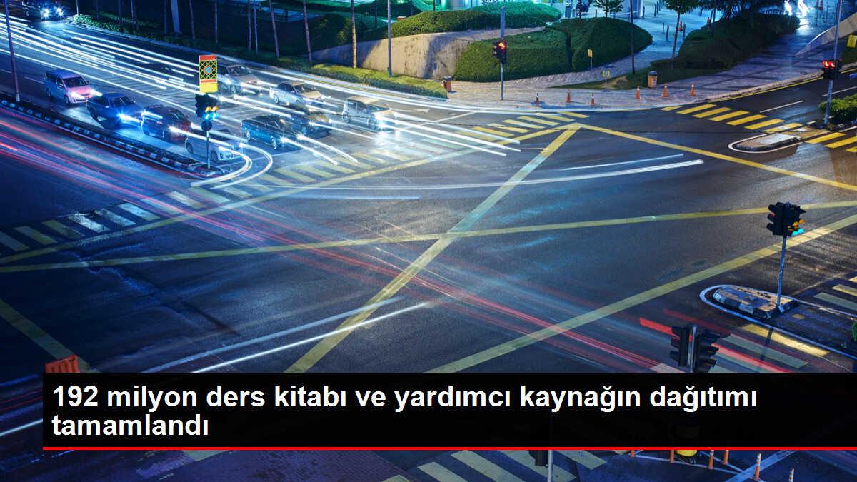 Milli Eğitim Bakanlığı, 2023-2024 eğitim öğretim yılı için 192 milyon ders kitabı ve yardımcı kaynak dağıttı