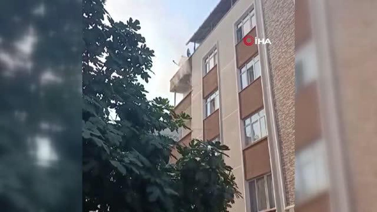 Samsun'da Yangında Yatalak ve Yaşlı Kadın Kurtarıldı