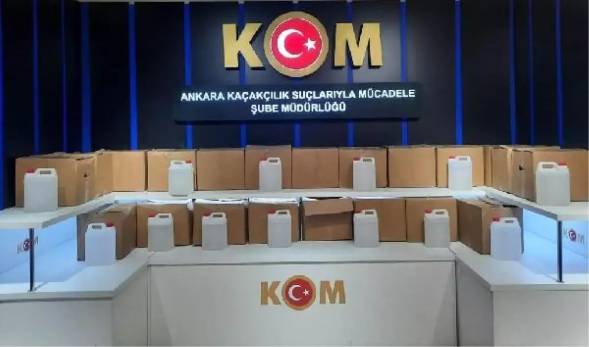 Ankara'da Kaçakçılık Operasyonunda 258 Bin Liralık Kaçak Ürün Ele Geçirildi