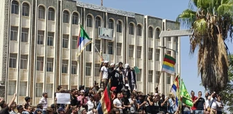 Suriye'nin 5 ilinde Şam yönetimine karşı protestolar düzenlendi