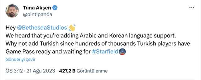 STARFİELD TÜRKÇE OLACAK MI, Türkçe dil desteği olacak mı? Starfield online mı, konusu ne? STARFİELD TÜRKÇE OLACAK MI, Türkçe dil desteği olacak mı? Starfield online mı, konusu ne?