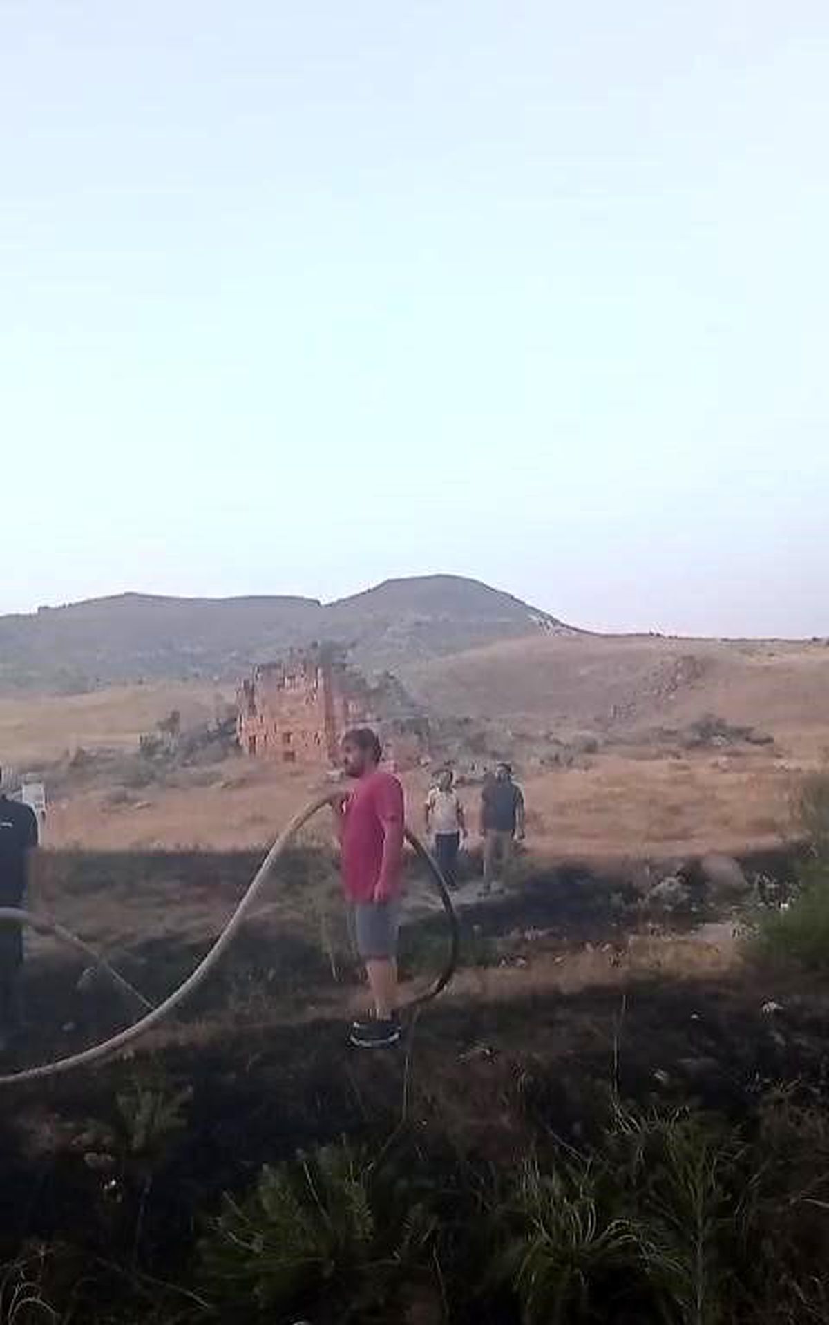 Denizli'deki Tripolis Antik Kentinde Çıkan Yangın Kontrol Altına Alındı