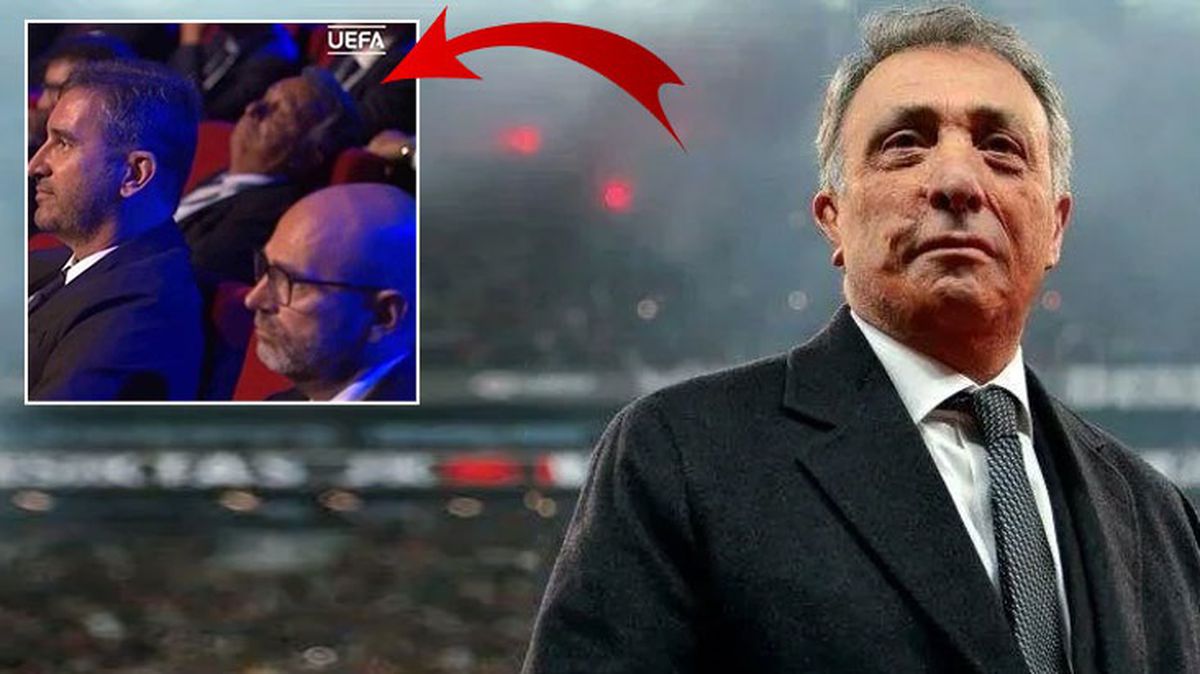 Ahmet Nur Çebi'nin kura çekiminden olduğu iddia edilen olay fotoğrafına Beşiktaş'tan açıklama geldi: Asılsızdır