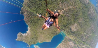 Boğaç Aksoy'un yamaç paraşütü macerası