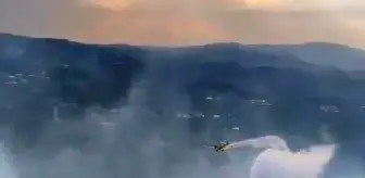 Bursa'daki Orman Yangınına 3 Gece Görüşlü Helikopter Sevk Edildi