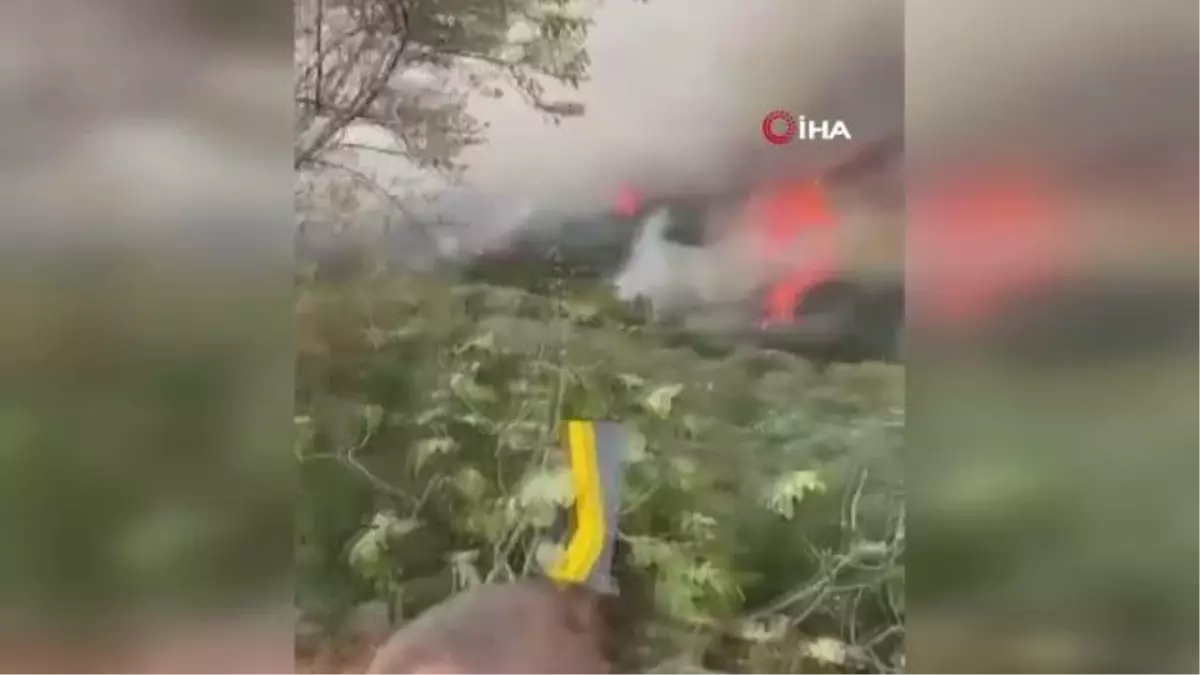 Bursa'da Ormanlık Alanda Çıkan Yangın Hızla İlerliyor