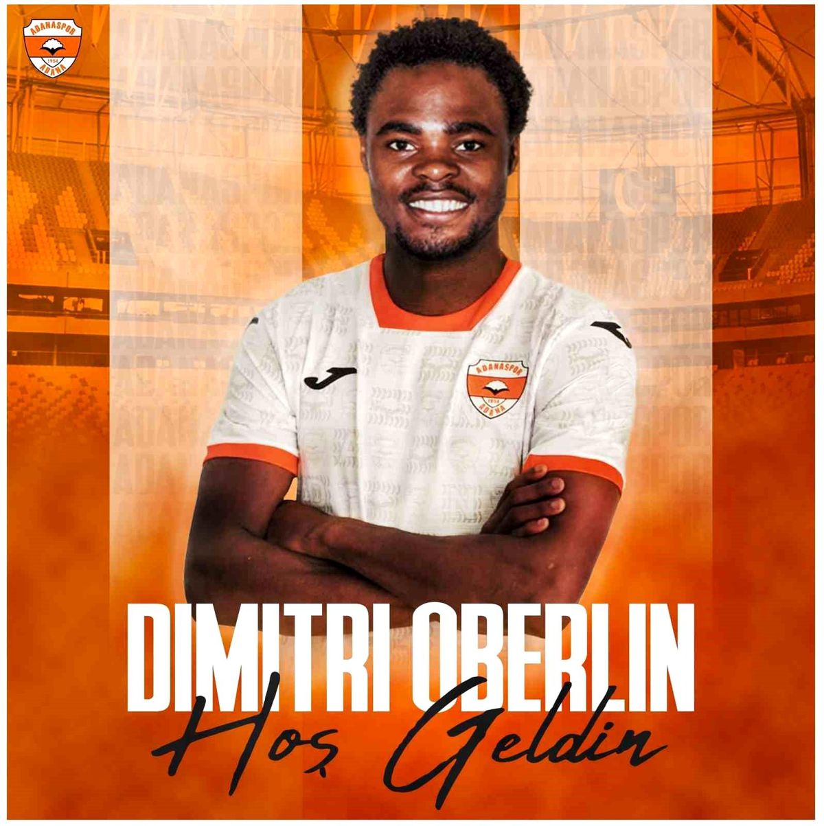 Adanaspor, İsviçreli forvet oyuncusu Dimitri Oberlin'i kadrosuna kattı