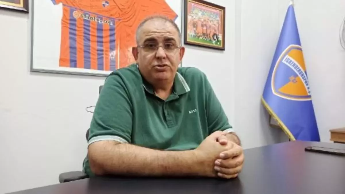 İskenderunspor Başkanı: Stat olmazsa kimse şampiyonluk beklemesin