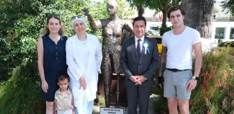 Neslican Tay'ın ailesi Bodrum Belediye Başkanı'nı ziyaret etti