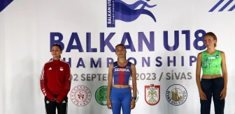Balkan U18 Atletizm Şampiyonası Sivas'ta sona erdi