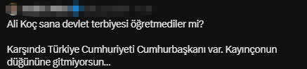 Ali Koç'un Erdoğan'ı elleri cebinde yolcu etmesi çok konuşuldu