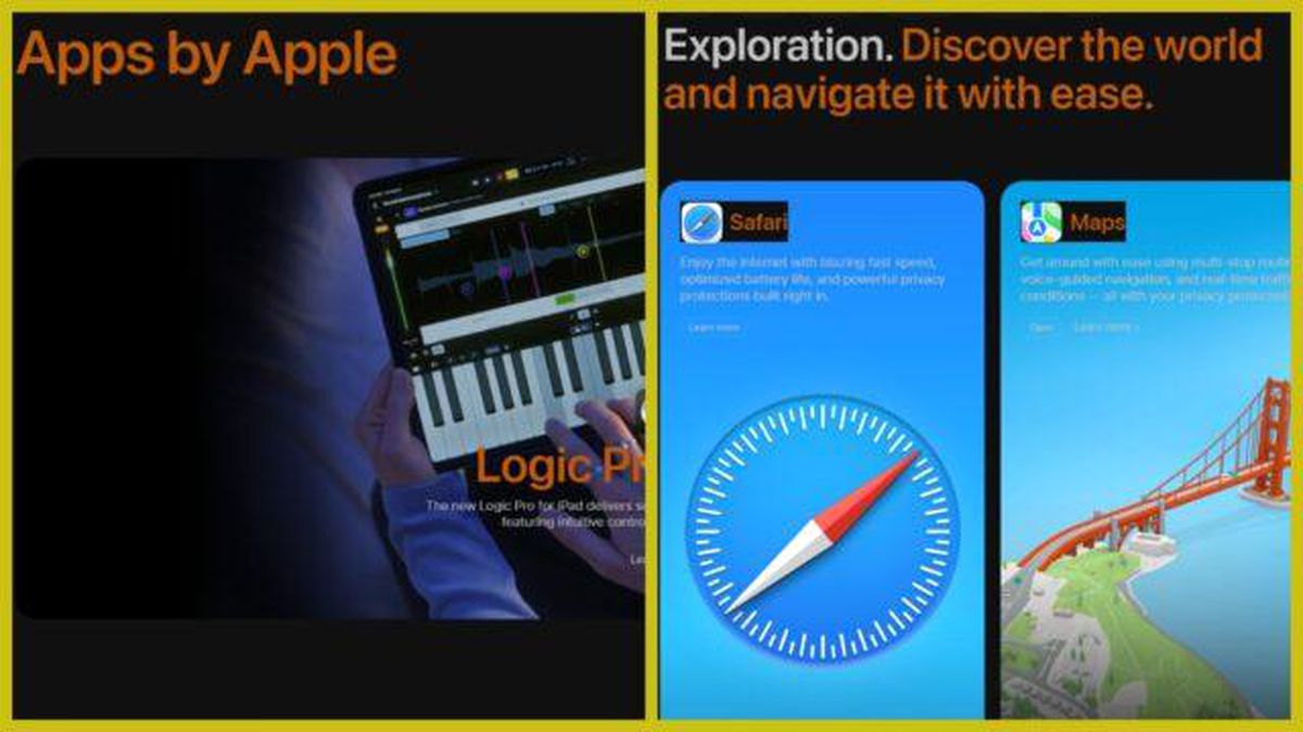 Apple, kendi uygulamalarını tanıtmak için bir web sitesi oluşturdu