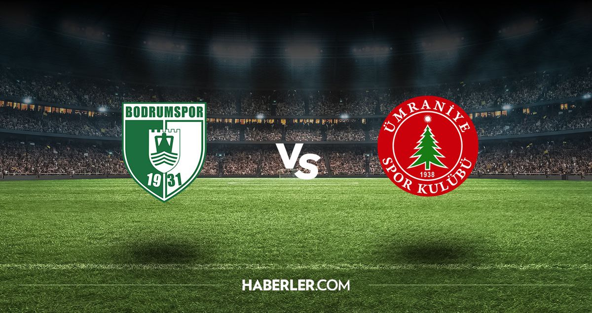 Bodrumspor - Ümraniyespor maçı ne zaman? Bodrumspor - Ümraniyespor maçı hangi kanalda, saat kaçta?