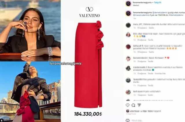 Demet Özdemir'in Venedik Film Festivali kombini beğenilmedi! Derin yırtmaçlı eteğin fiyatı dudak uçuklattı Demet Özdemir'in Venedik Film Festivali kombini beğenilmedi! Derin yırtmaçlı eteğin fiyatı dudak uçuklattı