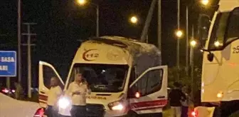 Diyarbakır'da Yolcu Otobüsü ile Ambulans Çarpıştı: 1 Yaralı