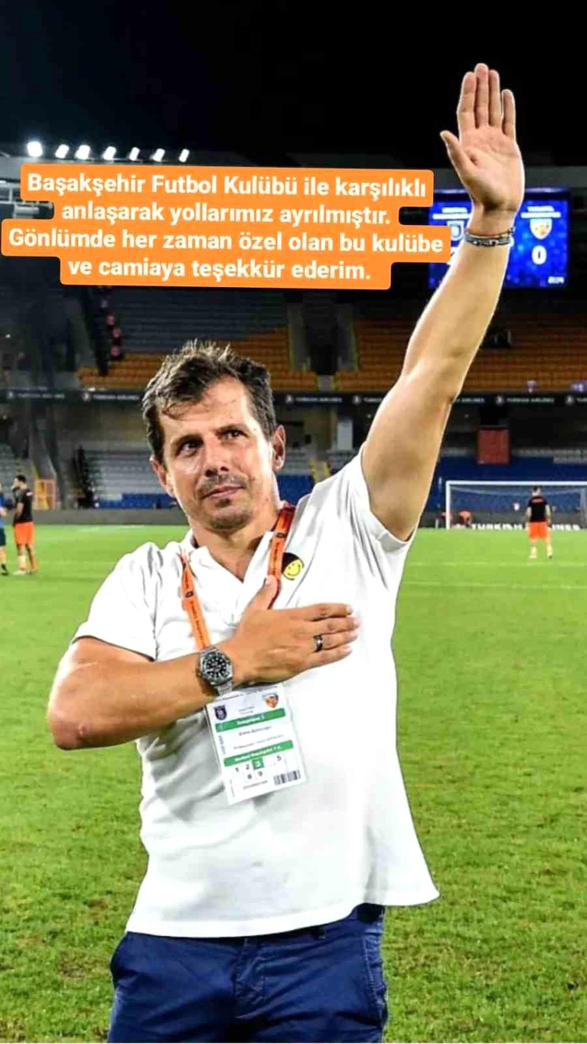 Emre Belözoğlu, Başakşehir'den ayrıldı