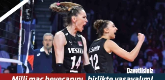 A Milli Kadın Voleybol Takımı'nın Avrupa Şampiyonası final maçı Kalamış Atatürk Parkı'nda canlı yayınlanacak